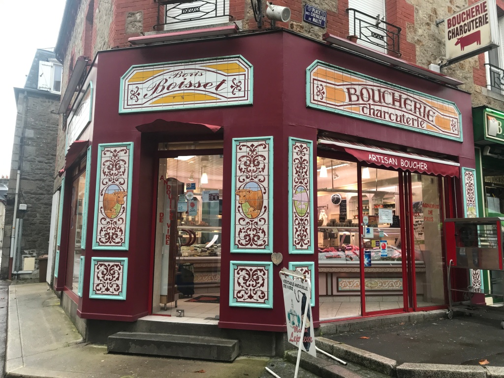 French butchers shop